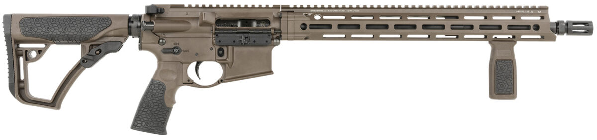 Daniel Defense 0212802338067 DDM4 V7 *CO Compliant 5.56x45mm NATO 16" No Magazine Cerakote 6 Position w/SoftTouch Overmolding Stock 1 31852