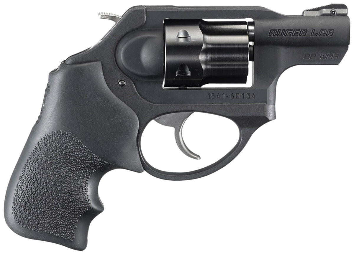 Ruger 5439 LCRx 22 WMR 1.88" Matte Black Barrel, 6 Shot PVD Finished Cylinder, Matte Black 7000-Series Aluminum Frame, Hogue Tamer Monogrip 1 44969