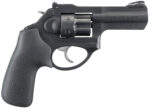 Ruger 5437 LCRx 22 WMR 3" Matte Black Barrel, 6 Shot PVD Finished Cylinder, Matte Black 7000-Series Aluminum Frame, Hogue Tamer Monogrip 2 44973