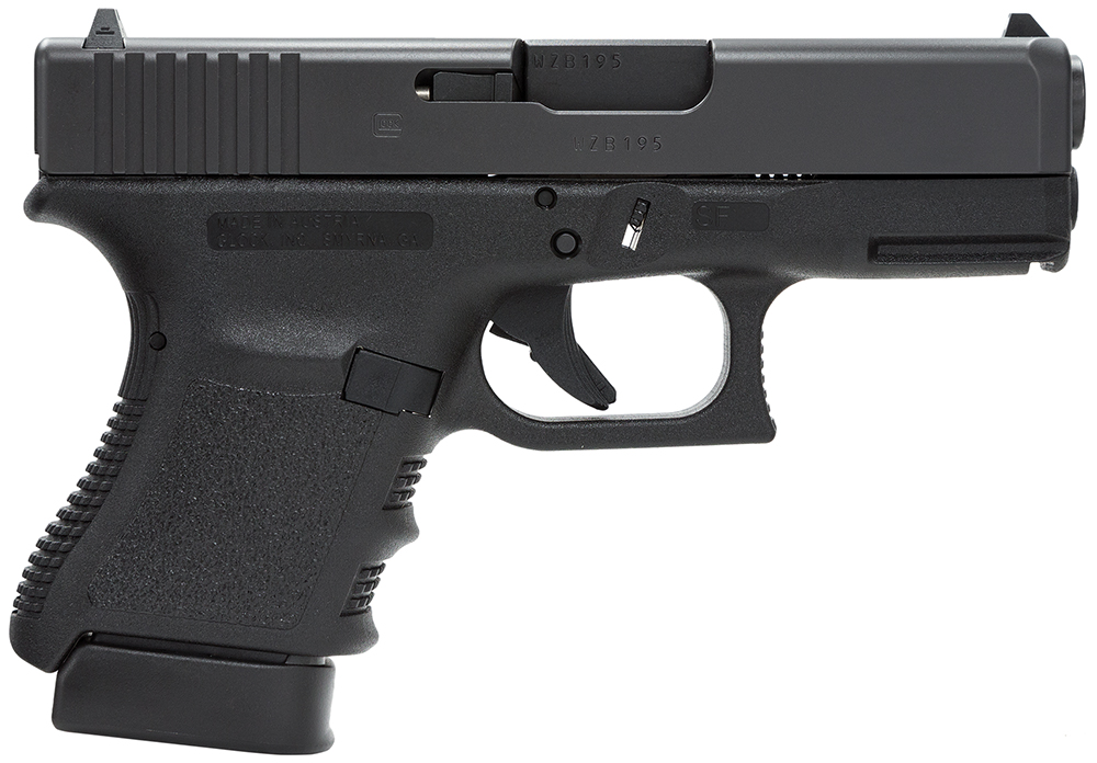 Glock PF3050201 G30 Short Frame *CA Compliant 45 ACP 3.78" Barrel 10+1, Black Frame & Slide, Finger Grooved Rough Texture Grip, Safe Action Trigger 1 53944