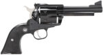 Ruger 0445 Blackhawk 45 Colt (Long Colt) 6rd 4.63" Blued Alloy Steel Barrel, Cylinder & Frame, Black Checkered Rubber Grip, Transfer Bar Safety, Exposed Hammer 2 70170