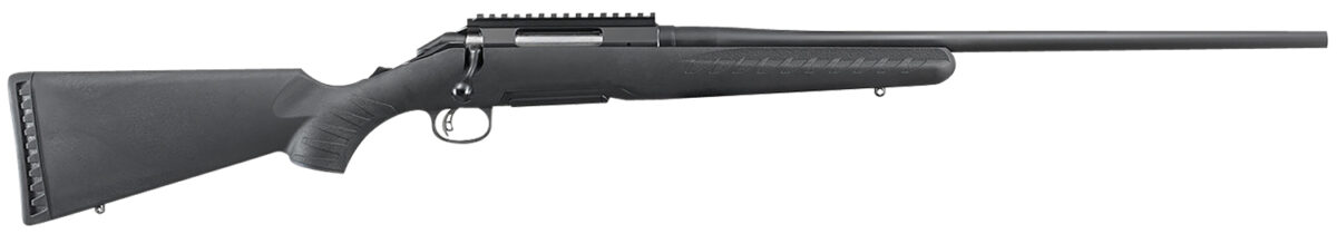 Ruger 6904 American 243 Win 4+1 22" Matte Black Alloy Steel Barrel, Matte Black Steel Receiver w/Picatinny Rail, Black Fixed Synthetic Stock, Right Hand 1 79537