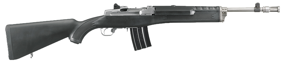 Ruger 5819 Mini-14 Tactical 223 Rem/5.56 NATO 20+1 16.10" Matte Stainless Threaded Barrel, Matte Stainless Steel Receiver w/Picatinny Rail, Black Synthetic Fixed Stock, Right Hand 1 85210