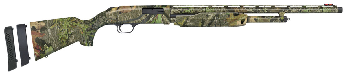 Mossberg 54157 500 Super Bantam Compact 20 Gauge Pump 3" 5+1 Overall Mossy Oak Obsession 22" Vent Rib Barrel, Steel Receiver & Adj LOP Mossy Oak Obsession Synthetic Stock, Right Hand, XF Turkey Choke 1 88334