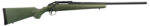 Ruger 6945 American Predator Full Size 22-250 Rem 4+1 22" Matte Black Threaded Barrel, Matte Black Steel Receiver w/Picatinny Rail, Moss Green Fixed Synthetic Stock 2 93386