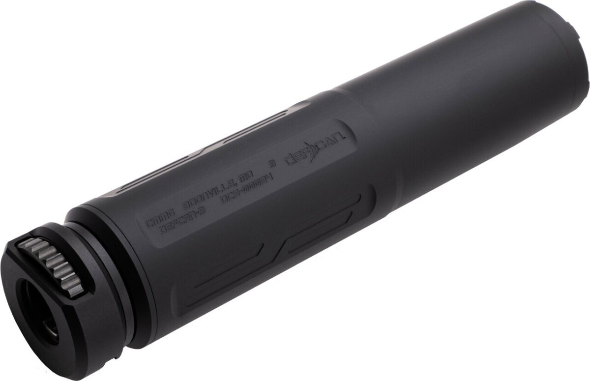 CMMG Defcan 9 Suppressor - Black | 1/2-28 1 99ca47d 2 21793