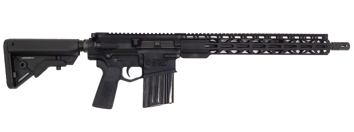 Radical Firearms Forged RF-10 AR Rifle - Black | .308 Win | 16" Barrel | 15" TMS M-LOK Rail | B5 Bravo Stock 1 rbr10 308 16 1