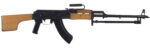 Century Arms AES10-B2 RPK AK-47 Rifle - Black | 7.62x39 | 21.5" Barrel | Wood Handguard | Wood Handguard & Stock Stock | Bipod & Carry Handle 2 ri4988 n