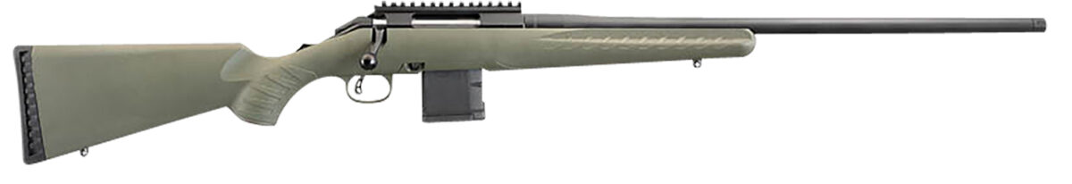 Ruger 26944 American Predator Full Size 223 Rem 10+1 22" Matte Black Threaded Barrel,, Matte Black Steel Receiver w/Picatinny Rail, Moss Green Fixed Synthetic Stock, Right Hand 1 100037
