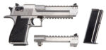Magnum Research DE50429SRMB Desert Eagle Mark XIX Conversion Combo 50 AE/429 DE 6" 7+1 Overall Stainless Steel Black Rubber Grip 2 113394