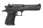 Magnum Research DE429 Desert Eagle Mark XIX 429 DE 7+1, 6" Black Steel Barrel, Matte Black Serrated Carbon Steel Slide & Frame w/Beavertail, Black Rubber Grip, Manual Thumb Safety, Right Hand 2 113395