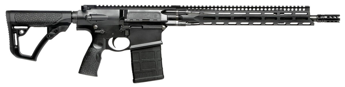 Daniel Defense 0215707258067 DD5 V3 *CO Complaint 7.62x51mm NATO 16" No Magazine Black Hard Coat Anodized Black Phosphate 6 Position w/SoftTouch Overmolding Stock Black Polymer Grip 1 114980