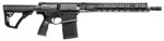 Daniel Defense 0215707258067 DD5 V3 *CO Complaint 7.62x51mm NATO 16" No Magazine Black Hard Coat Anodized Black Phosphate 6 Position w/SoftTouch Overmolding Stock Black Polymer Grip 2 114980