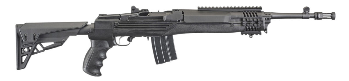 Ruger 5888 Mini-14 Tactical 5.56x45mm NATO 20+1 16.12" Threaded Barrel w/Flash Suppressor, Blued Alloy Steel, ATI Strikeforce 6 Position Stock, Includes Picatinny Rail, 2 Magazines, Scope Rings 1 117976
