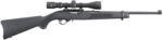 Ruger 31143 10/22 Carbine 22 LR 10+1 18.50" Satin Black Hammer Forged Barrel, Matte Black Satin Receiver, Black Fixed Stock, Right Hand, Features Viridian EON 3-9x40mm Scope 2 118989
