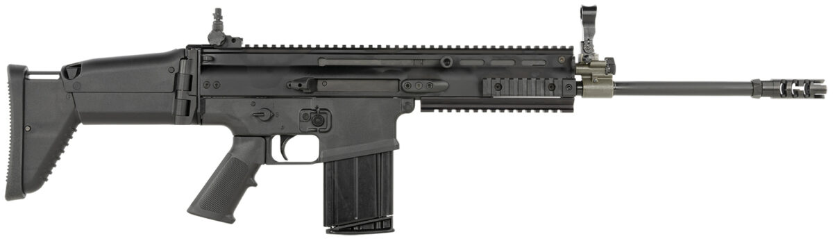 FN 985612 SCAR 17s NRCH 7.62x51mm NATO 20+1 16.25" Black Steel Barrel, Black Anodized Picatinny Rail Aluminum Receiver, Black Synthetic Adj Telescopic Stock, Black A2 Grip 1 139813