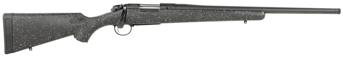 Bergara Rifles B14LM501C B-14 Ridge 300 Win Mag 3+1 24" Graphite Black Cerakote Barrel, Graphite Black Cerakote Steel Receiver, Gray Speckled Black Fixed American Style Stock, Right Hand 1 142719