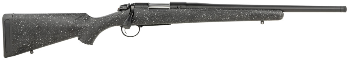 Bergara Rifles B14S513C B-14 Ridge SP 223 Rem 4+1 18" Graphite Black Cerakote Barrel, Graphite Black Cerakote Steel Receiver, Gray Speckled Black Fixed American Style Stock 1 142727
