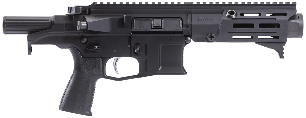 Maxim Defense MXM50803 PDX 505-SPS 5.56x45mm NATO Caliber with 5.50" Barrel, 20+1 Capacity, Black Metal Finish, Black Polymer Grip 1 147890