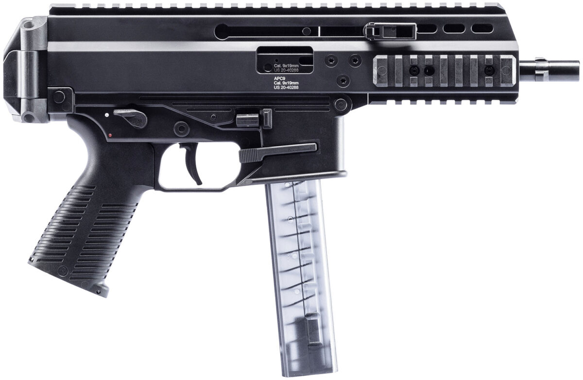 B&T Firearms 36039 APC Pro 9mm Luger 30+1 6.80" Black Steel Barrel, M-LOK Handguards, Black Hard Coat Anodized Aluminum Picatinny Rail Receiver, Black Polymer Grips, Ambidextrous 1 148924