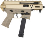 B&T Firearms 36176502GCT APC9K 9mm Luger 33+1 4.30" Black Steel Barrel, Coyote Tan Picatinny Rail Receiver, Brace Adapter, Coyote Polymer Grips, Ambidextrous 2 148933