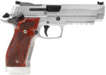 Sig Sauer 226X59CLASSIC10 P226 X-Five Classic 9mm Luger 10+1 (3) 5", Stainless, Picatinny Rail & Beavertail Frame, Serrated Optic Cut Slide, Custom Hogue Cocobolo Grip 2 149925