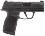 Sig Sauer 365X9BXR3PMS10 P365X Micro-Compact 9mm Luger 10+1 3.10" Black Steel Barrel, Black Nitron Optic Ready/Serrated Slide & Frame w/Sig Rail, Black Polymer Grips, Right Hand 2 151816