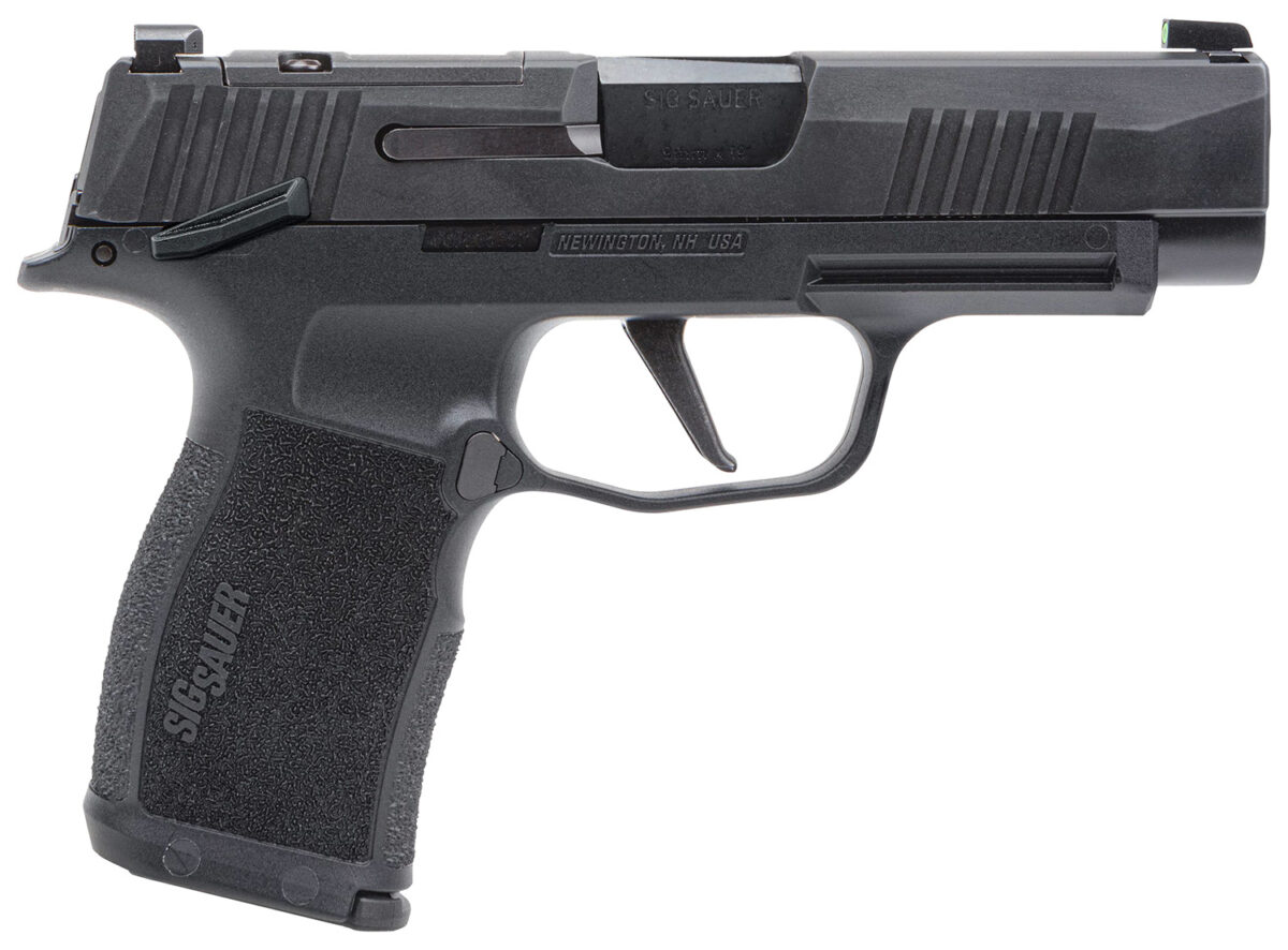 Sig Sauer 365XL9BXR3PMS10 P365XL *MA Compliant 9mm Luger 10+1 3.70" Black Barrel, Black Nitron Optic Ready/Serrated SS Slide, Black SS Frame w/Beavertail & Black Polymer Grips 1 151820