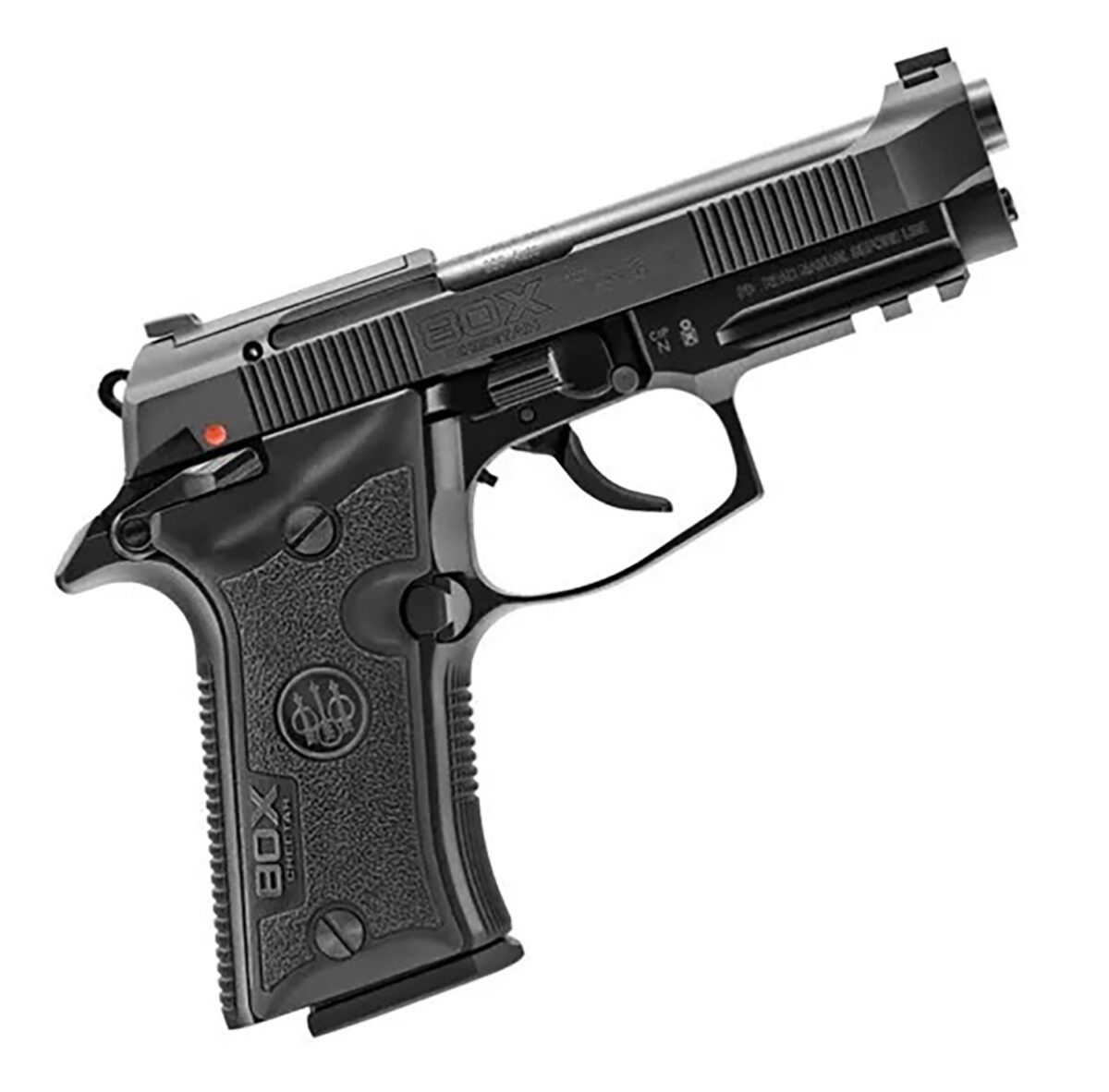Beretta USA J80XBLK10 80X Cheetah 380 ACP 10+1 3.90" Black Inox Steel Barrel, Black Optic Ready/Serrated Steel Slide, OD Green Polymer Frame w/Beavertail & Picatinny Rail 1 153850