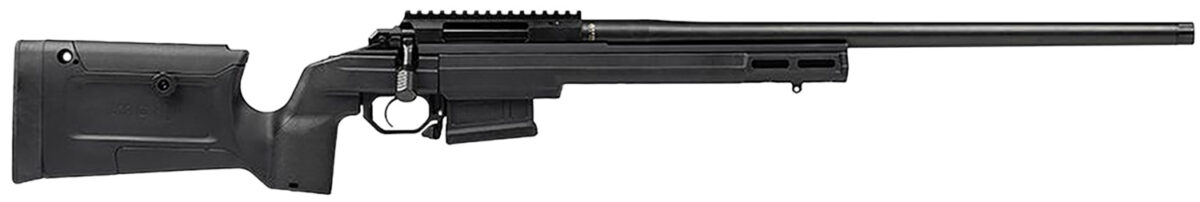 Aero Precision APBR01030002 SOLUS Bravo 6.5 Creedmoor 5+1 22" Threaded Sendero Profile, Black, Fully Adjustable KRG Bravo Chassis, Single Stage Trigger, Scope Mount 1 156703