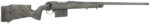 Bergara Rifles B14LM7513 B-14 Crest 7mm PRC 5+1 22" Fluted/Threaded, Sniper Gray Cerakote Barrel/Rec, Monte Carlo Carbon Fiber Stock with Black & Gray Splatter, Omni Muzzle Brake 2 158466