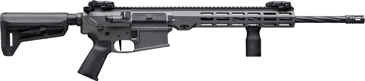 Maxim Defense MXM49685 MD10 L 308 Win 20+1 16" Fluted Barrel, Black Cerakote Finish, M-LOK Handguard, Magpul Furniture, SL-K Stock, MVG Grip, MBUS Sights, Blackout Defense Flat Trigger 1 159402
