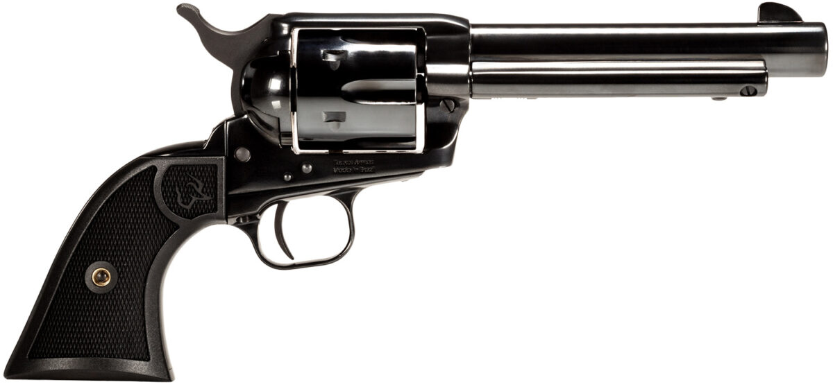 Taurus 2-D35751 Deputy Medium Frame 357 Mag 6rd 5.50" Polished Black Steel Barrel, Cylinder & Steel Frame, Black Polymer Grip, Transfer Bar Safety 1 160038