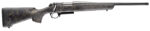 Bergara Rifles B14S903 B-14 Stoke 243 Win 4+1, 20" Graphite Black Cerakote #4.5 Contour Threaded Barrel, Graphite Black Cerakote Steel Receiver, Black Webbed Tan Fixed w/SoftTouch Synthetic Stock 2 160159