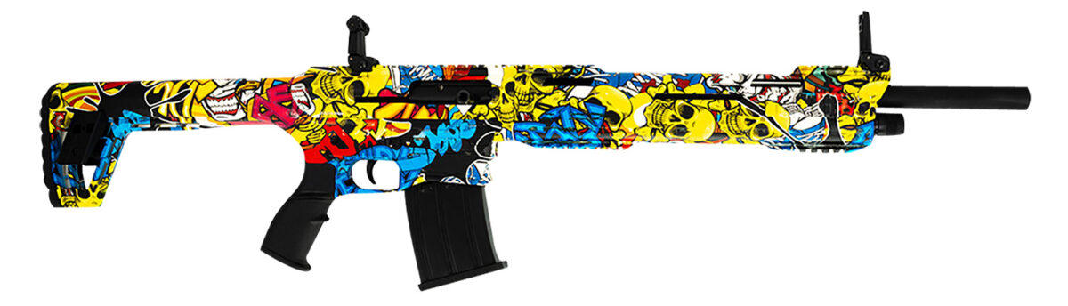 Tokarev USA 21000173 TAR 12 Gauge Semi-Auto 3" 5+1 18.50" Black Steel Barrel, Urban Camo Receiver & Cheek Riser Compatible Synthetic Stock 1 160463