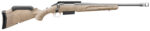 Ruger 46922 American Ranch Gen II 450 Bushmaster 3+1 16.40" Cobalt Cerakote Threaded Barrel, Picatinny Rail Steel Receiver, Flat Dark Earth Splatter Adj Comb Synthetic Stock, Right Hand 2 161088