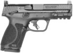 Smith & Wesson 14099 M&P M2.0 *MA Compliant Compact 9mm Luger 10+1 4" Black Armornite Stainless Steel Barrel, Black Cerakote Optic Cut/Serrated Stainless Steel Slide & Polymer Frame w/Picatinny Rail 2 162862