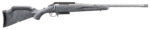 Ruger 46912 American Rifle Gen II Full Size 6mm Creedmoor 3+1 20" Cobalt Cerakote Threaded Barrel, Picatinny Rail Steel Receiver, Gray Splatter Adjustable Synthetic Stock 2 164945