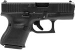 Glock UA265S201MOS G26 Gen5 MOS Sub-Compact Frame 9mm Luger 10+1 3.43" Black GMB Barrel, Black nDLC MOS Cut/Serrated Steel Slide, Black Polymer Frame, USA Made 2 167390