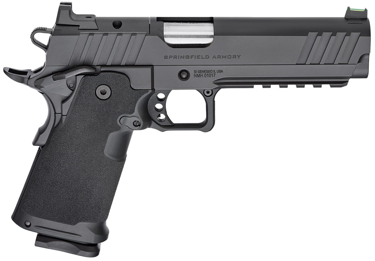 Springfield Armory PH9119AOSLC 1911 DS Prodigy 9mm 10+1 5" Black Cerakote Optic Ready/Serrated Carbon Steel Slide Black Cerakote Polymer Grip Ambidextrous 1 168542