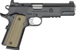 Springfield Armory PO9230AOS 1911 Operator 45 ACP 8+1 5" Black Cerakote Optic Ready Carbon Steel Slide Black Cerakote VZ G10 Grip 2 170075