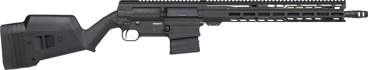 CMMG 38A530C-AB Dissent BR3 *CA Compliant .308 Win 10rd 16.10" Threaded Barrel Armor Black 1 170861