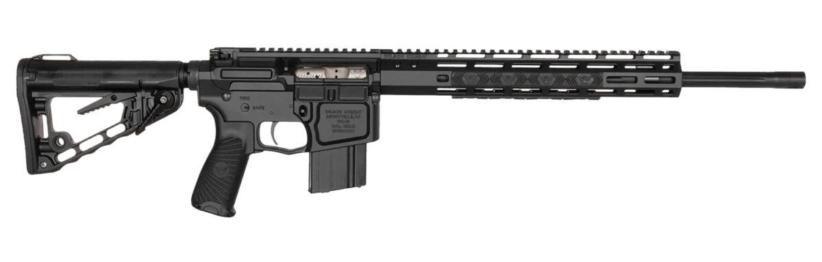 Wilson Combat TH-6A18F7 Tactical Hunter 6mm ARC 18" Fluted Threaded Barrel Black M-LOK Adjustable BCM Starburst Gunfighter Grip 1 171316