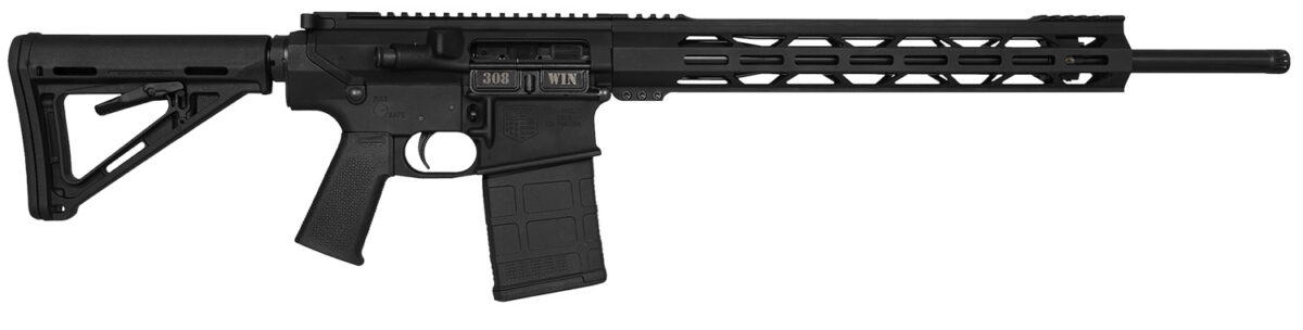 Diamondback DB1023C001 DB10 308 Win 20rd Black Hard Coat Anodized 7075-T6 Aluminum Receiver Magpul MOE K Grip 1 172499