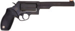 Taurus 2441061T Judge 45 Colt (LC)/410 Bore 5rd 6.50" Matte Black Oxide Steel Barrel, Cylinder & Frame, Black Ribber Grip, Exposed Hammer 2 17253