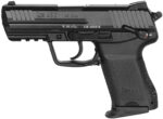 HK 81001111 HK45C V1 Compact Frame 45 ACP 8+1 3.94" Black Polygonal Rifled Barrel, Black Serrated Steel Slide, Black Polymer Frame w/Picatinny Rail, Black Interchangeable Backstrap Grip, Ambidextrous 2 172725