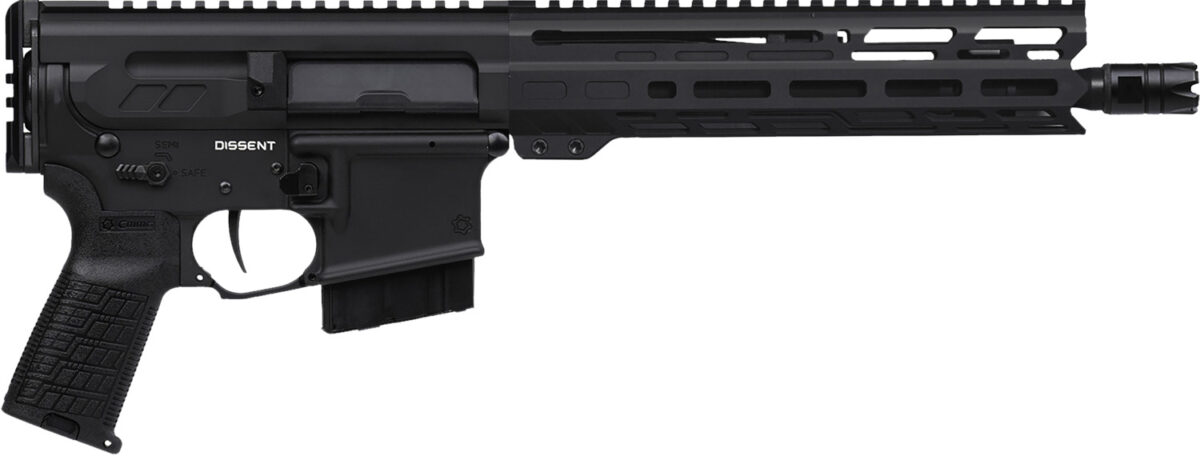 CMMG 34A840F-AB Dissent MK4 338 ARC 10+1 10.50" Black Nitride Threaded Barrel, 9.60" M-LOK Handguard, Black Armor Cerakote Aluminum Picatinny Rail Receiver, Rear Picatinny Rail, CMMG Zeroed Grip 1 175366