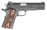 Springfield Armory PX9109LCA 1911 Loaded *CA Compliant 45 ACP 7+1, 5" Stainless Match Grade Barrel, Black Parkerized Serrated Carbon Steel Slide & Frame w/Beavertail, Crossed Cannon Cocobolo Grip 2 24315