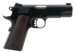 Colt Mfg O4940XE Commander Combat 45 ACP 8+1 4.25" Black Steel Barrel, Blued Serrated Slide & Carbon Steel Frame w/Beavertail, Black Cherry Checkered G10 Grips, Ambidextrous 2 25080