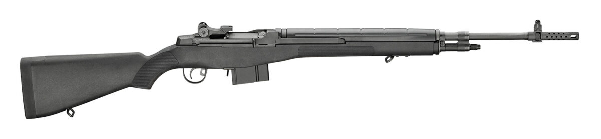 Springfield Armory MA9226CA M1A Loaded *CA Compliant 308 Win/7.62x51mm 10+1 22" Black Parkerized Medium National Match Barrel, Black Parkerized Steel Receiver, Black Synthetic Fixed Stock 1 27088